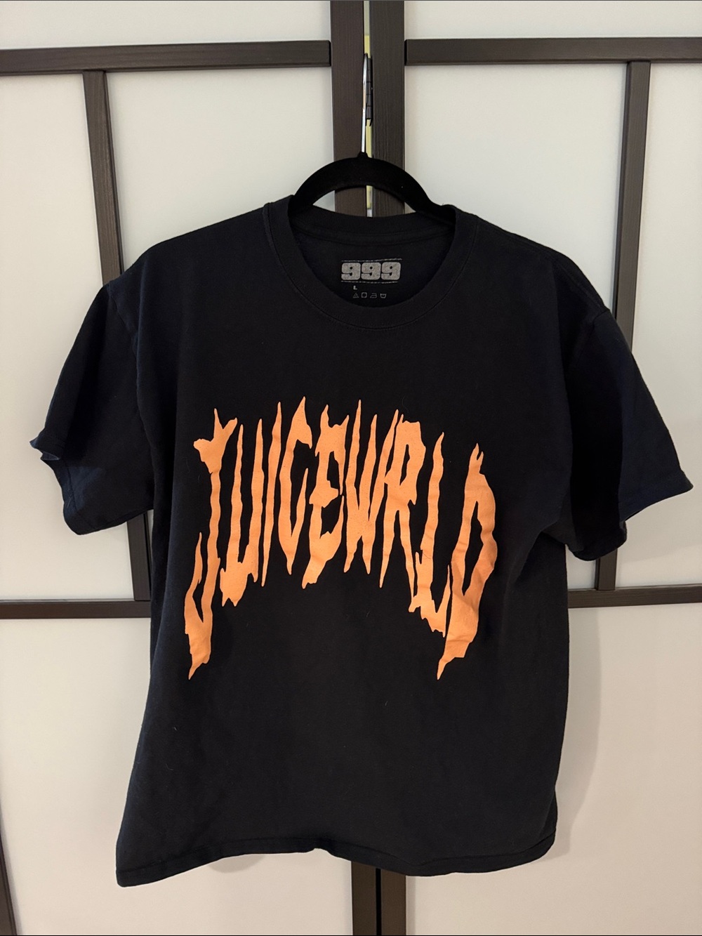 Men’s 999 / Juice Wrld Black T-Shirt - Size L